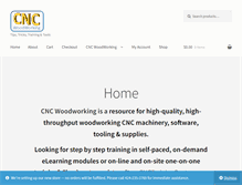 Tablet Screenshot of cncwoodworking.net